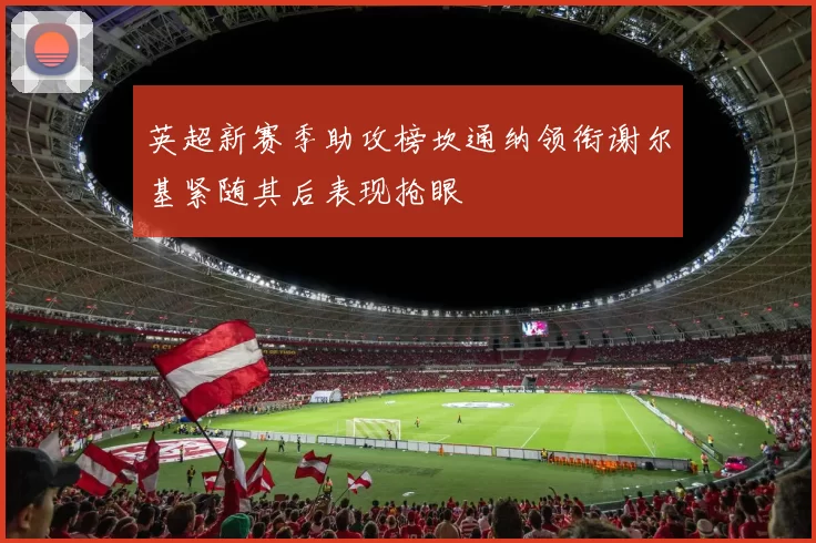 英超新赛季助攻榜坎通纳领衔谢尔基紧随其后表现抢眼